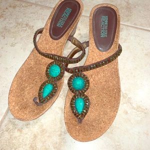 Kenneth Cole Reaction dress slippers size 6